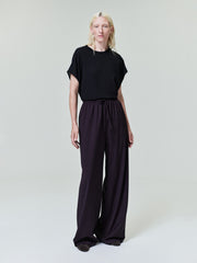 Womens Easy Care Wool Drawstring Pants