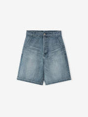 Denim Utility Shorts