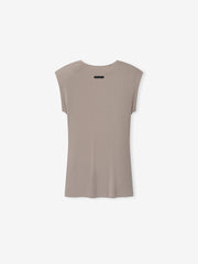 Womens Soft Rib Fitted Tank