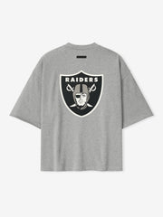 Raiders 90s 3/4 Sleeve Football Tee