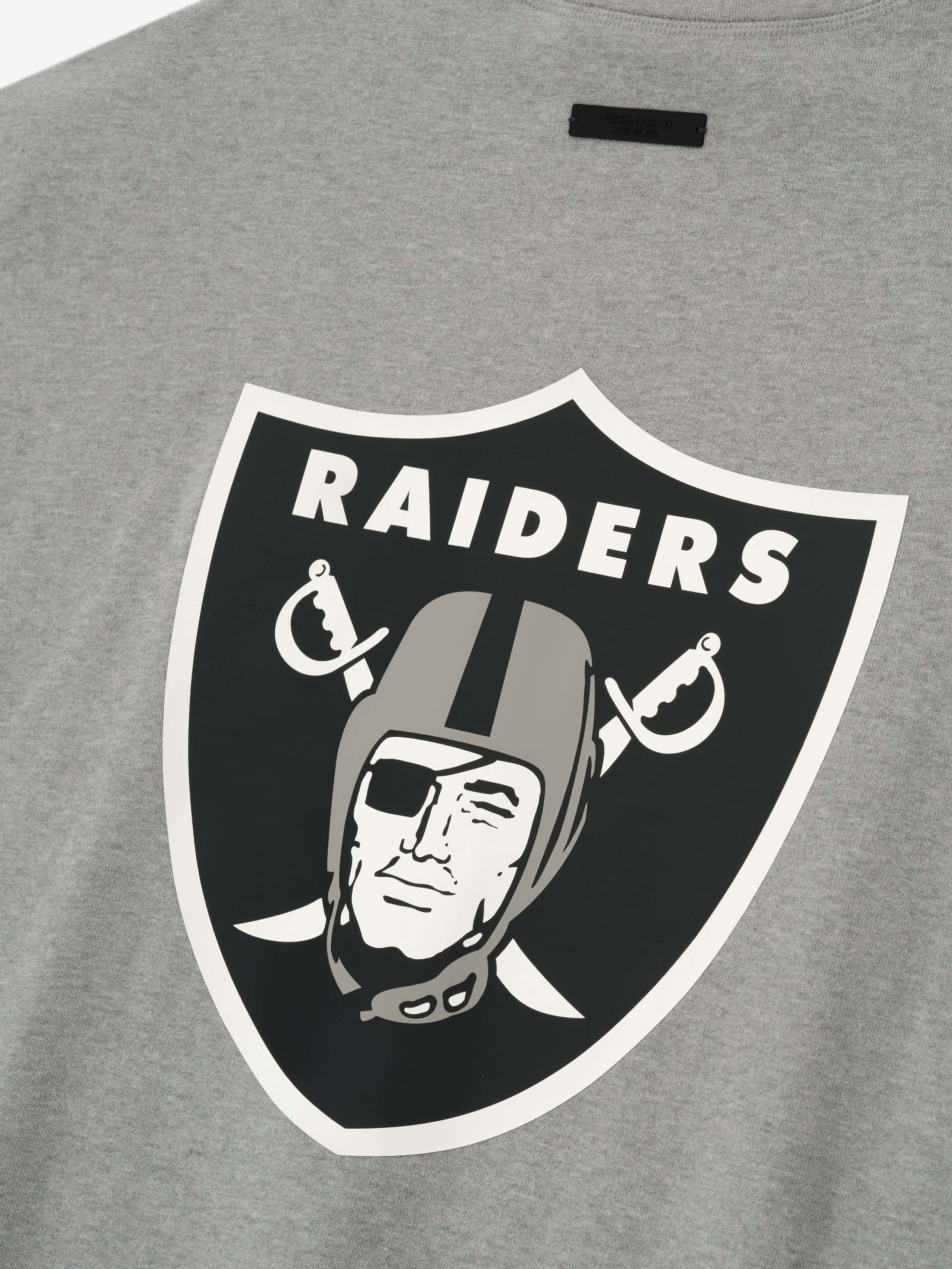 Raiders 90s 3/4 Sleeve Football Tee